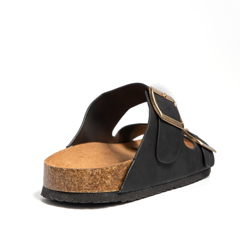 Σανδάλια Flatform με Διπλές Τόκες