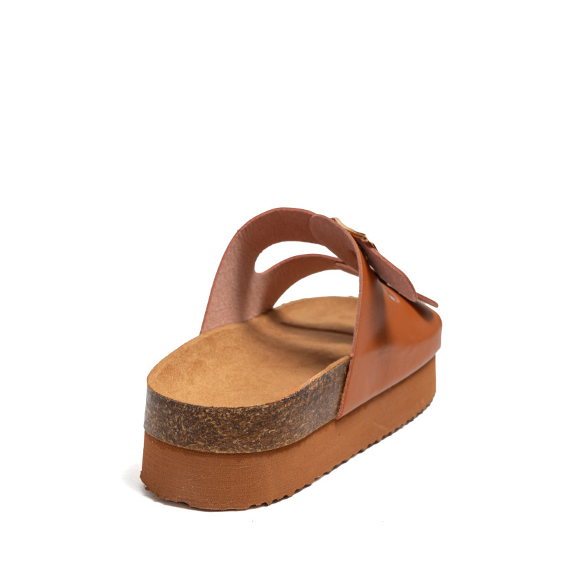 Σανδάλια Flatform με Διπλές Τόκες