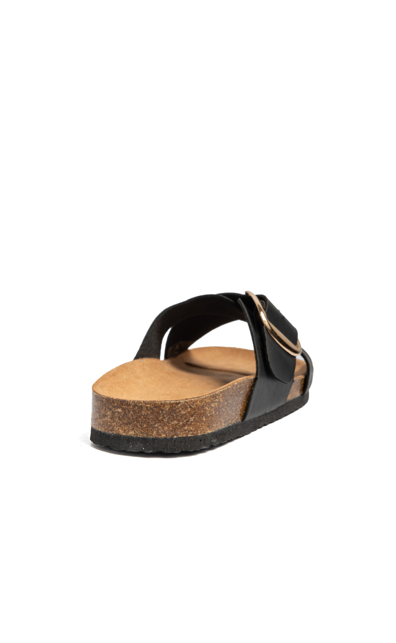 Σανδάλια Flatform με Χιαστί Λουράκια