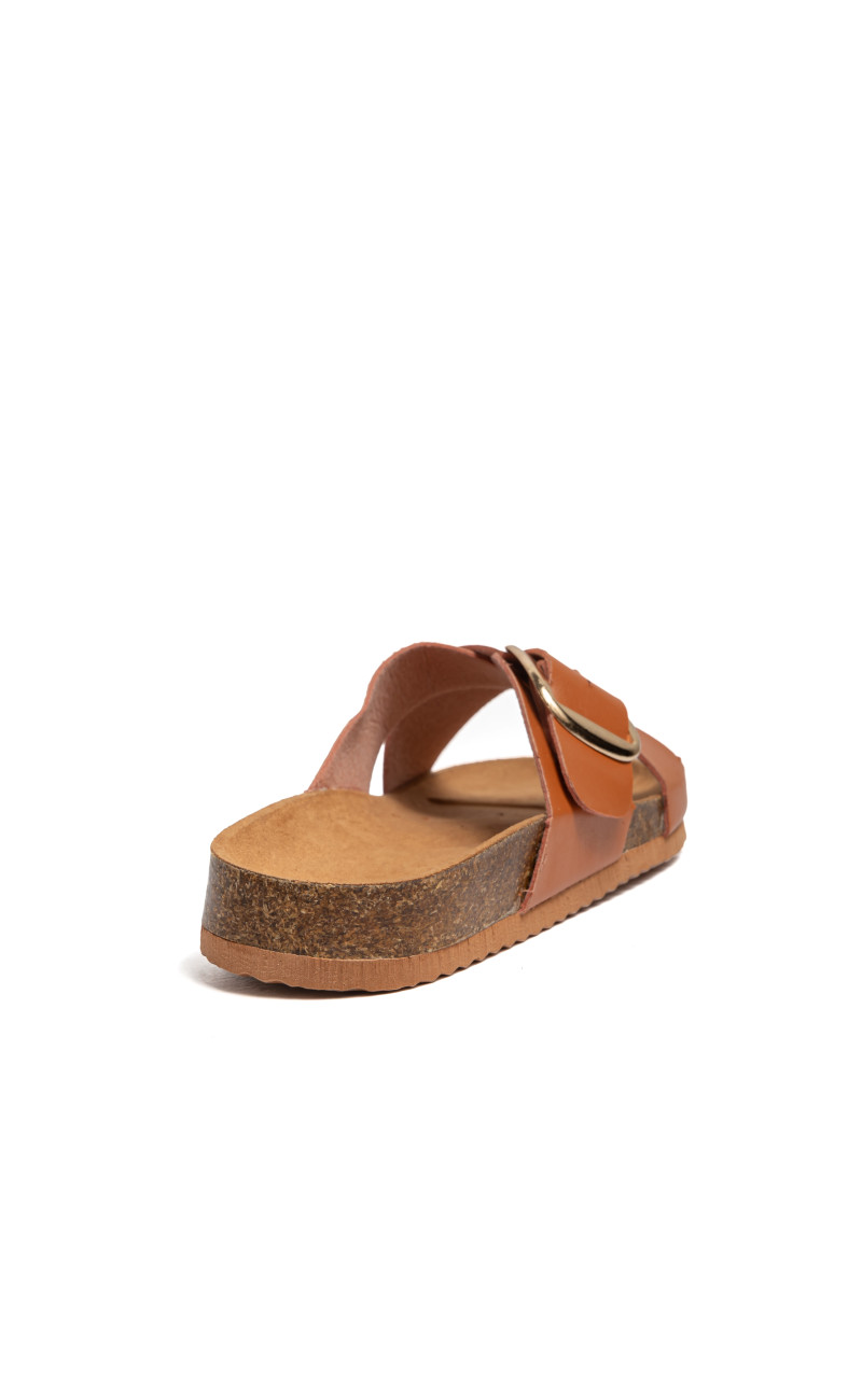 Σανδάλια Flatform με Χιαστί Λουράκια