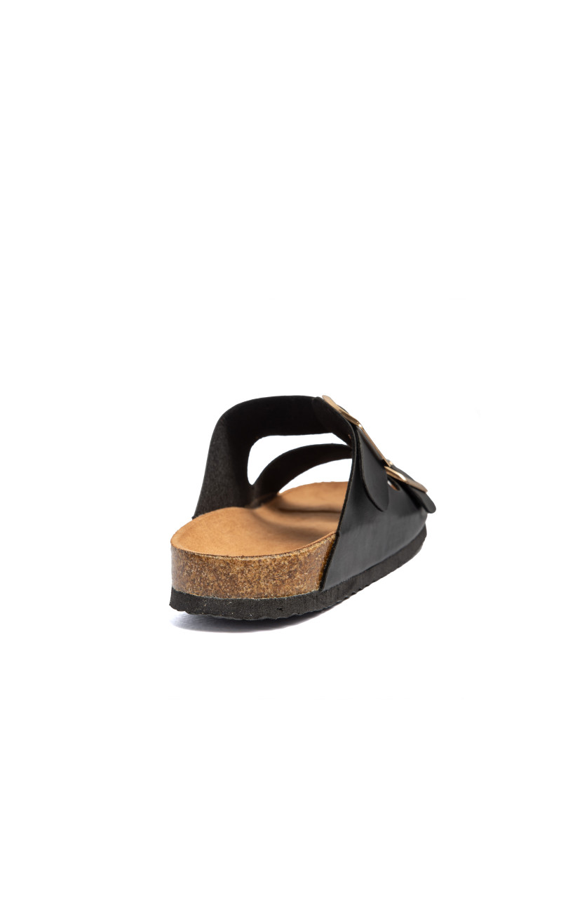 Σανδάλια Flatform με Διπλές Τόκες