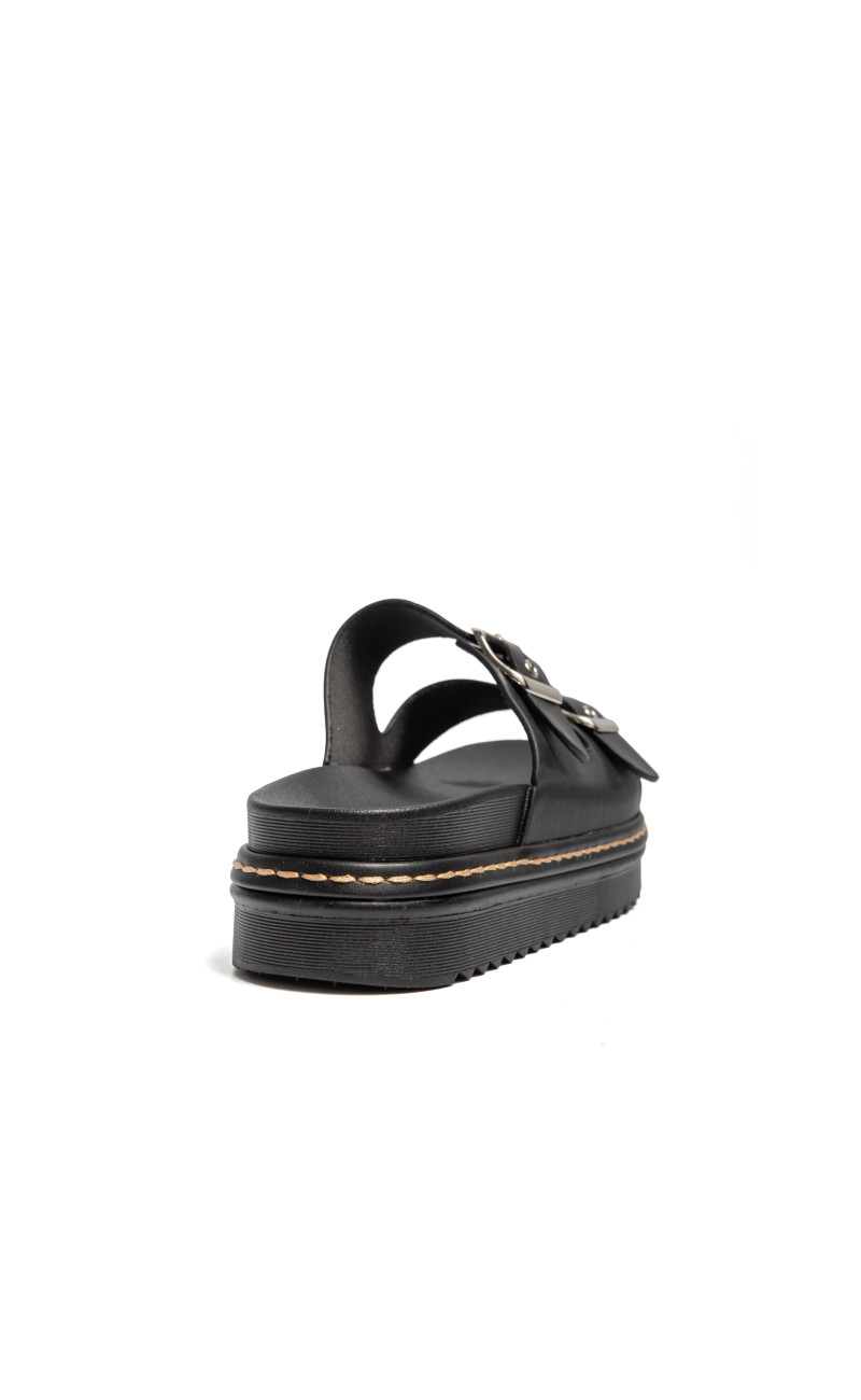 Σανδάλια Flatform με Διπλή Τόκα