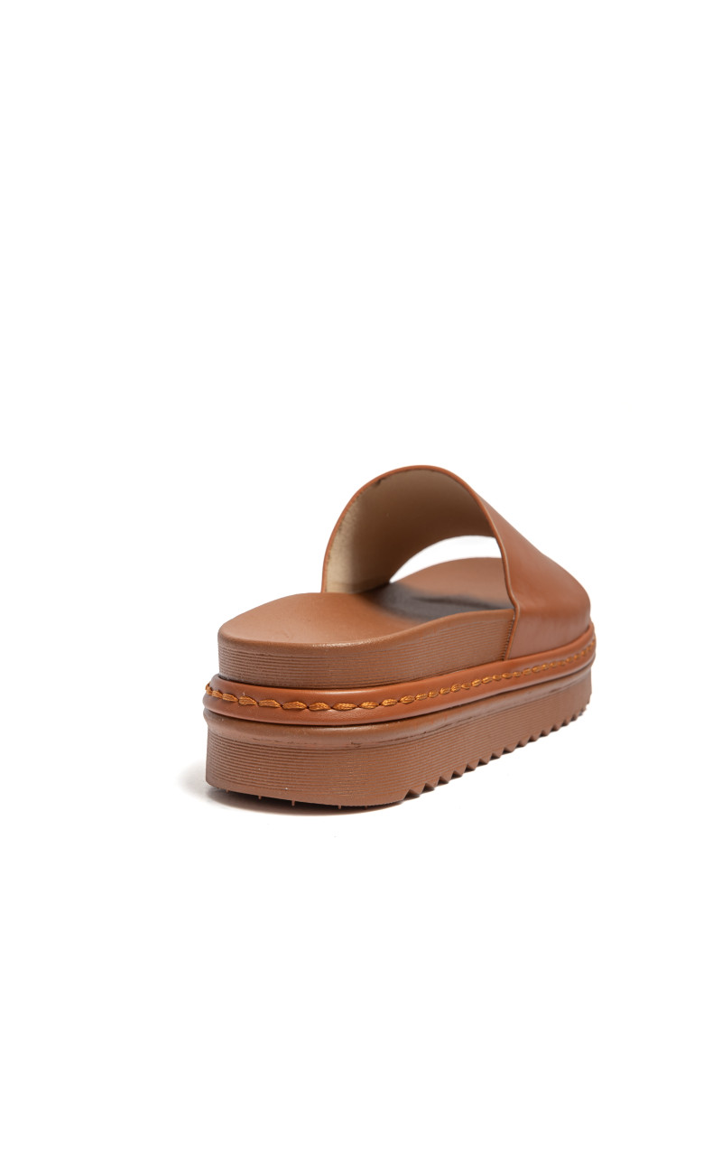 Σανδάλια Flatform με Φαρδιά Φάσα