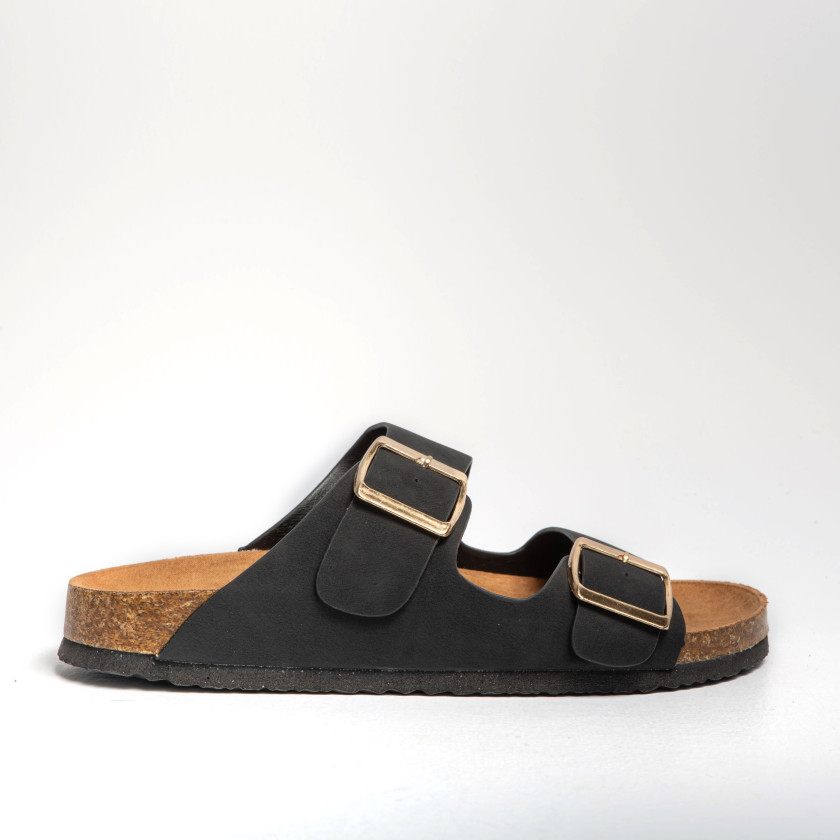 Σανδάλια Flatform με Διπλές Τόκες