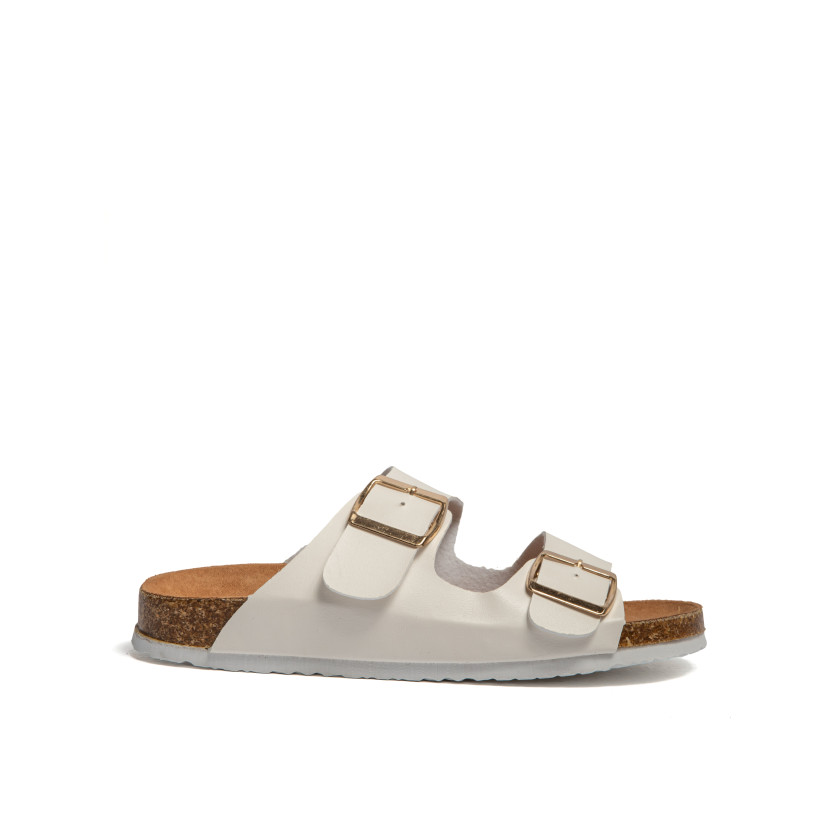 Σανδάλια Flatform με Διπλές Τόκες