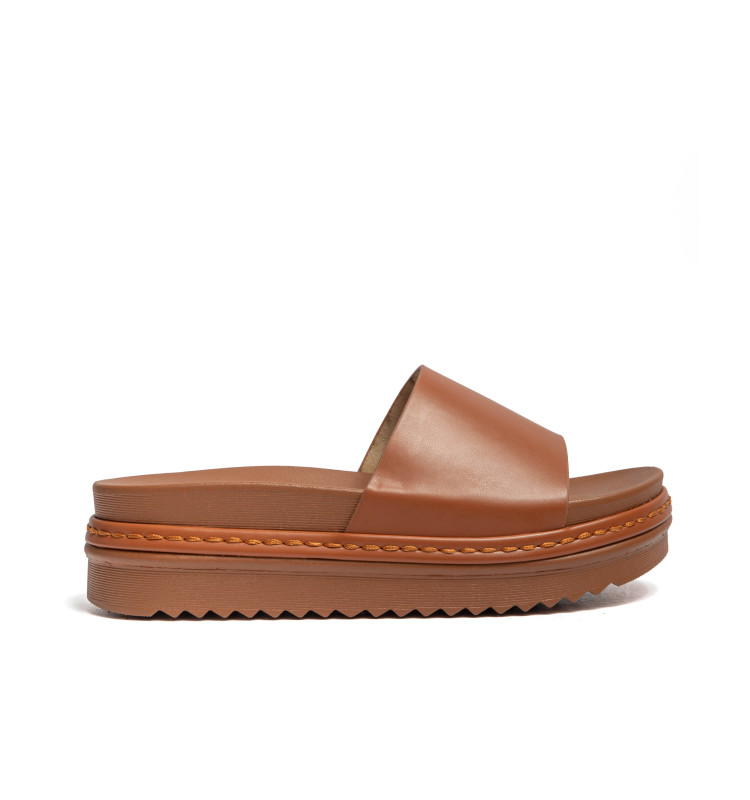 Σανδάλια Flatform με Φαρδιά Φάσα