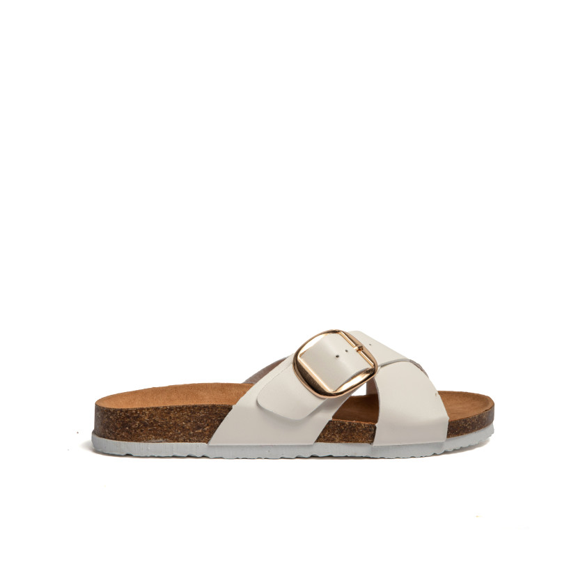 Σανδάλια Flatform με Χιαστί Λουράκια