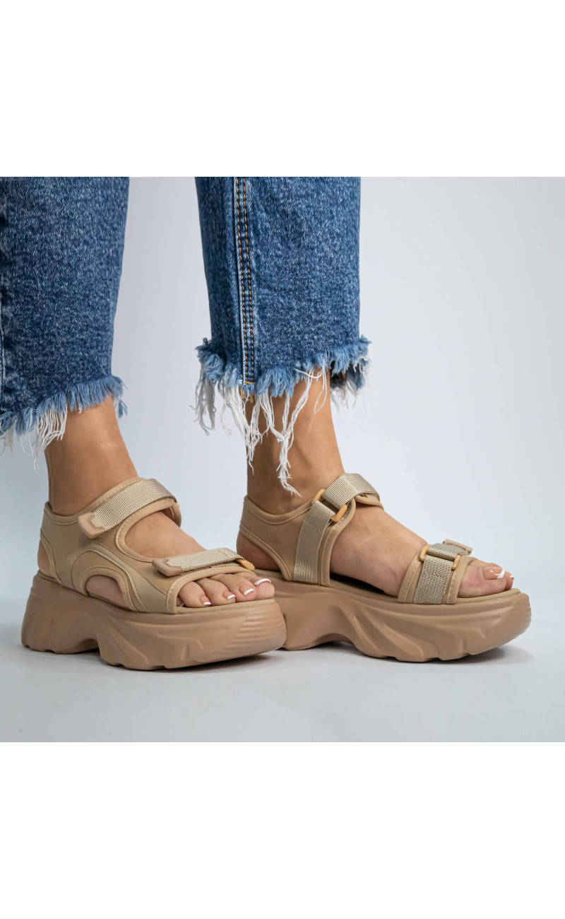 Sneakers Sandals με Λουράκια Scratch