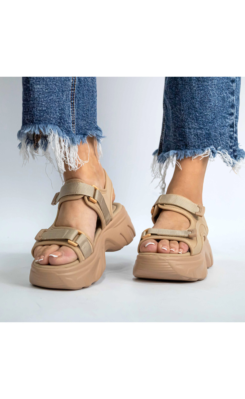 Sneakers Sandals με Λουράκια Scratch