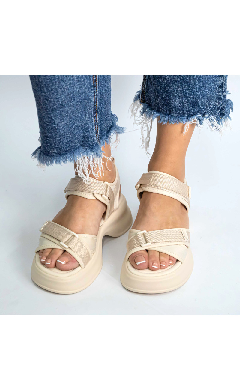 Sneakers Sandals με Λουράκια Scratch
