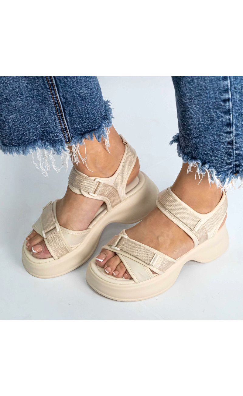 Sneakers Sandals με Λουράκια Scratch