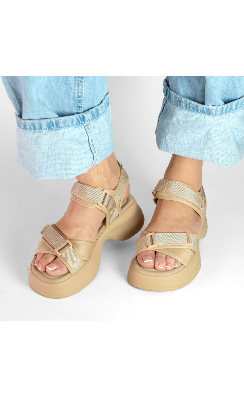 Sneakers Sandals με Λουράκια Scratch be
