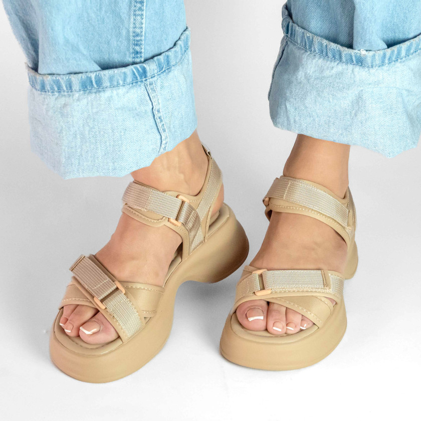 Sneakers Sandals με Λουράκια Scratch be