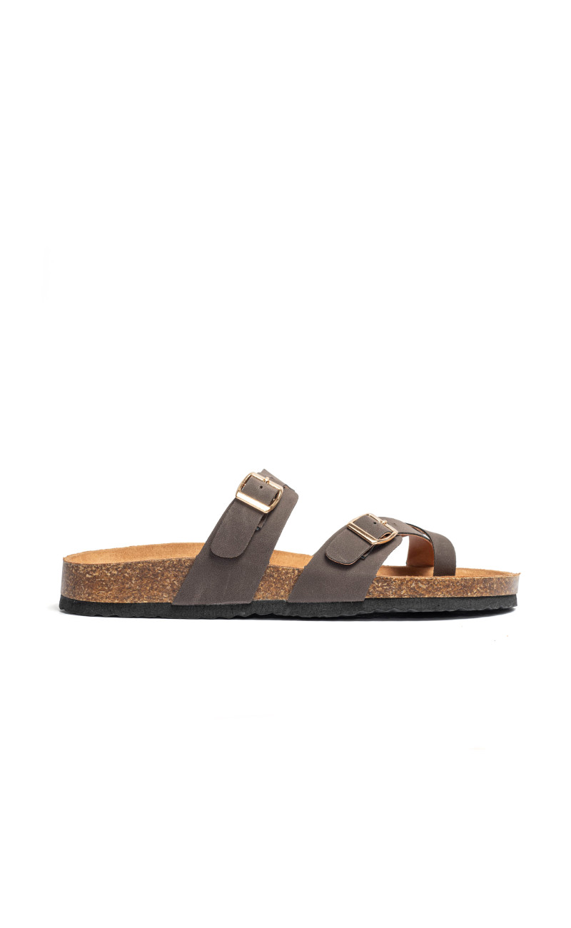 Σανδάλια Flatform με Λουράκια & Τόκες