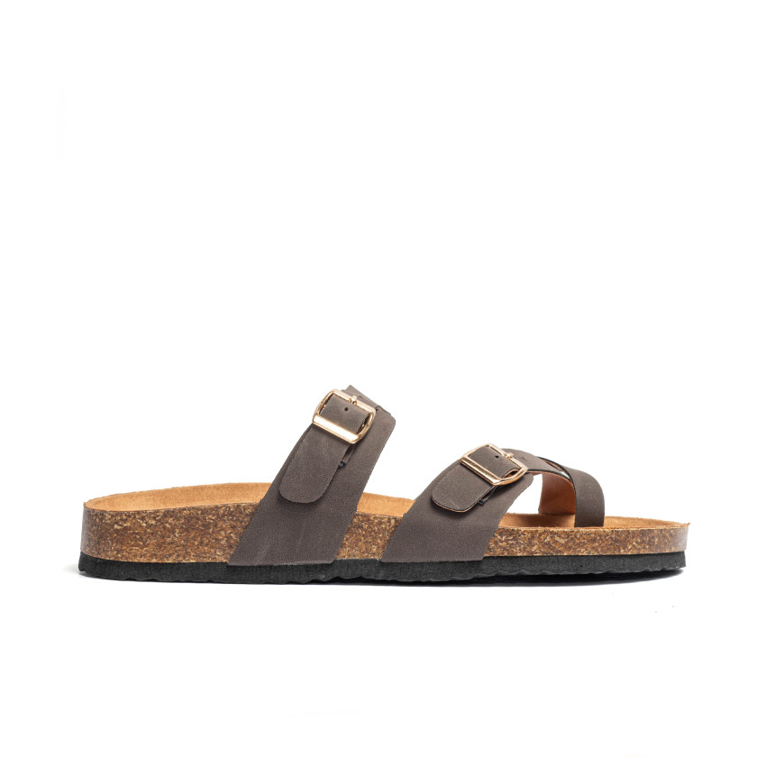 Σανδάλια Flatform με Λουράκια & Τόκες