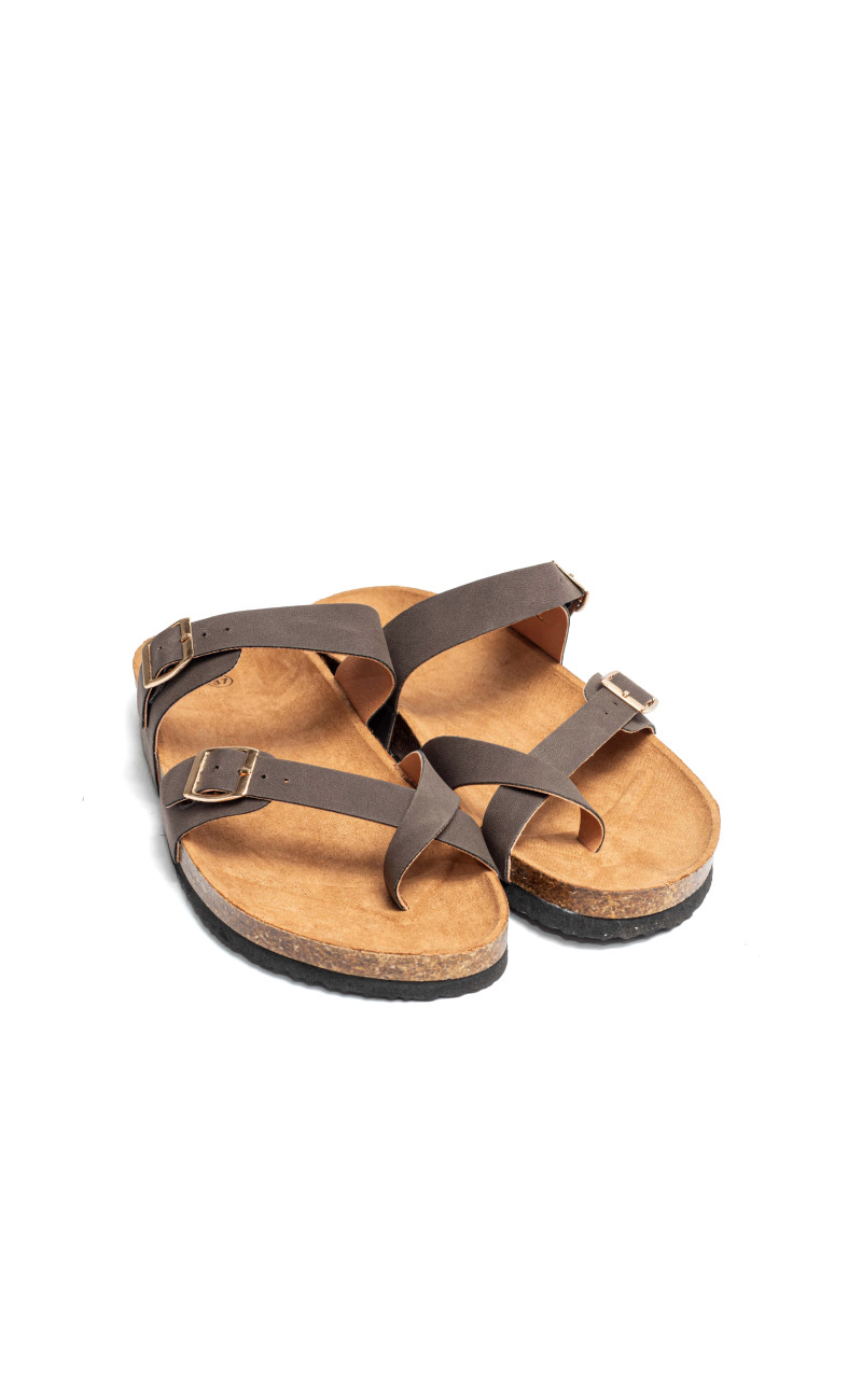 Σανδάλια Flatform με Λουράκια & Τόκες
