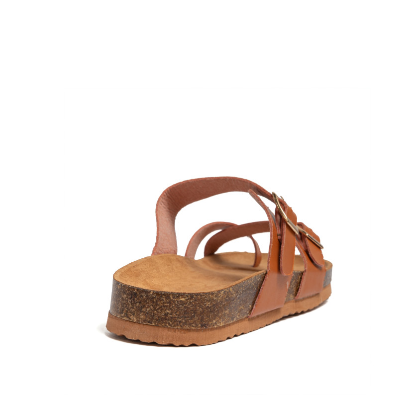 Σανδάλια Flatform με Λουράκια & Τόκες
