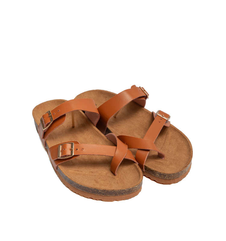 Σανδάλια Flatform με Λουράκια & Τόκες