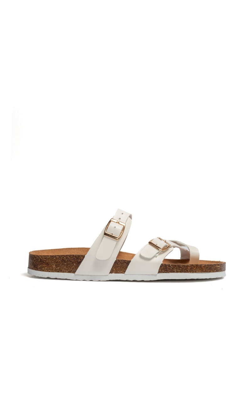 Σανδάλια Flatform με Λουράκια & Τόκες