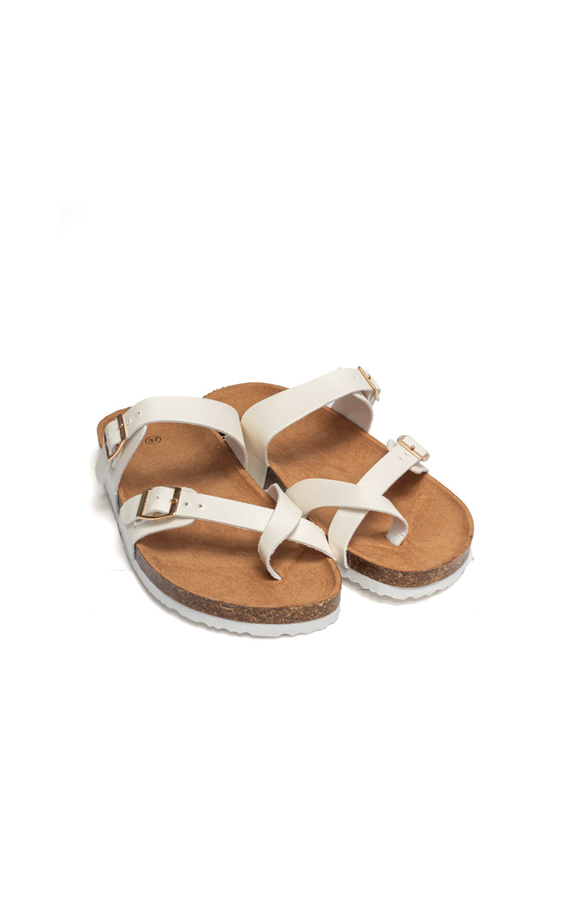 Σανδάλια Flatform με Λουράκια & Τόκες