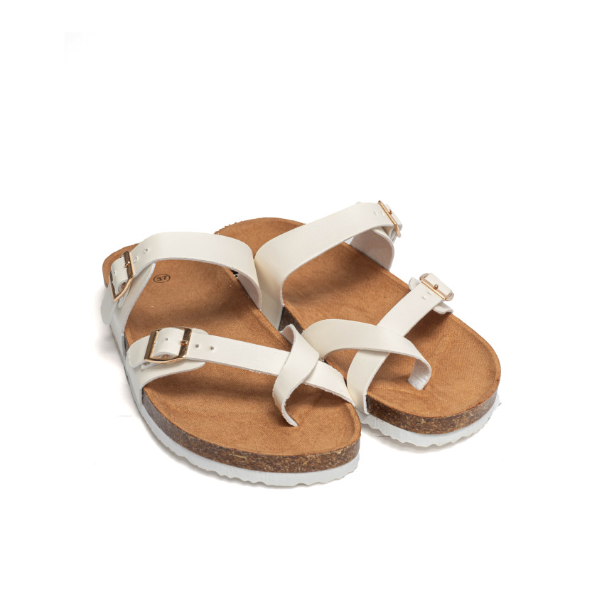 Σανδάλια Flatform με Λουράκια & Τόκες