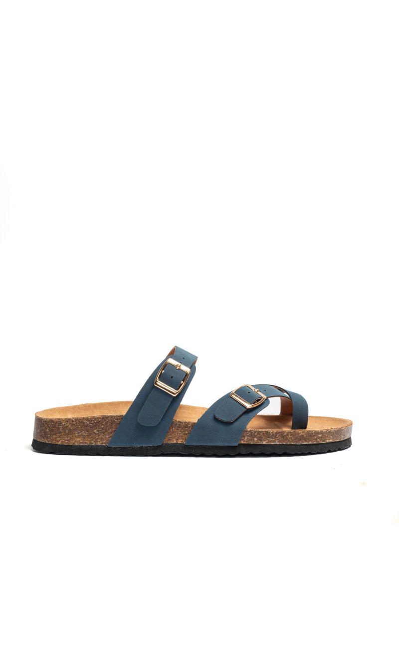 Σανδάλια Flatform με Λουράκια & Τόκες