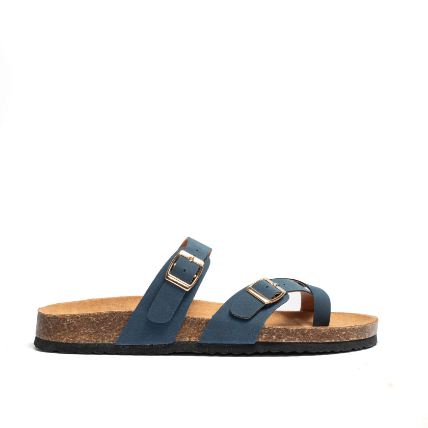 Σανδάλια Flatform με Λουράκια & Τόκες