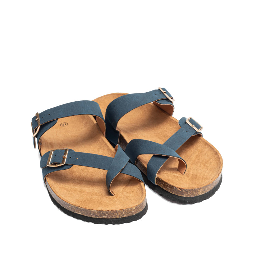 Σανδάλια Flatform με Λουράκια & Τόκες