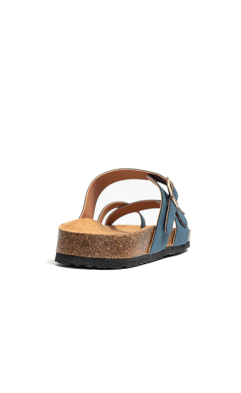 Σανδάλια Flatform με Λουράκια & Τόκες