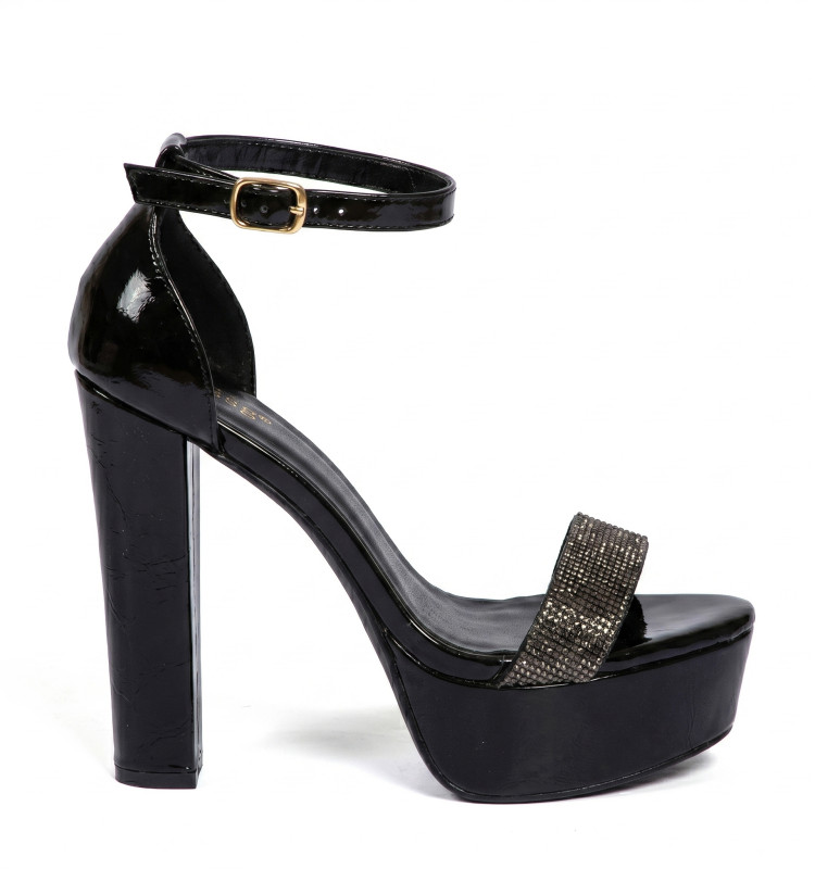 Πέδιλα με Φιάπα & Λουρί από Strass
