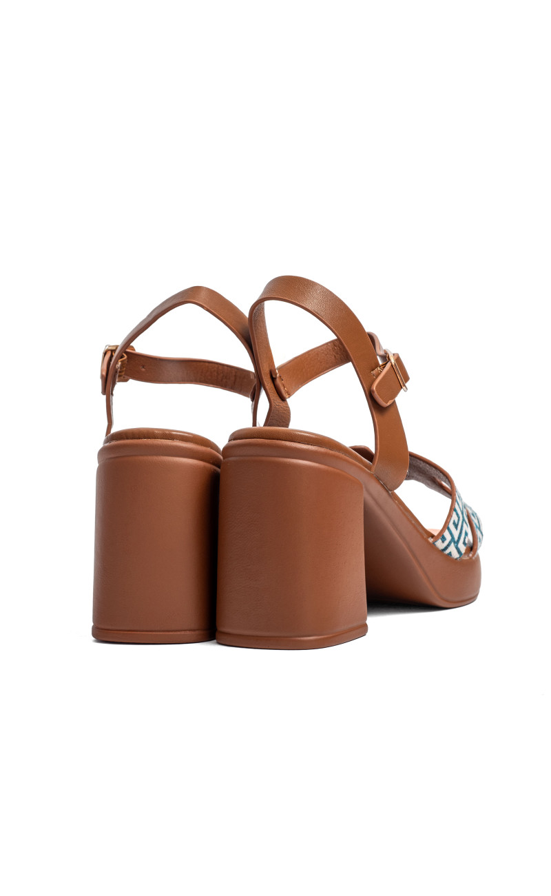 Πέδιλα Flatform με Ανοίγματα στο Πλάι & Μπαρέτα