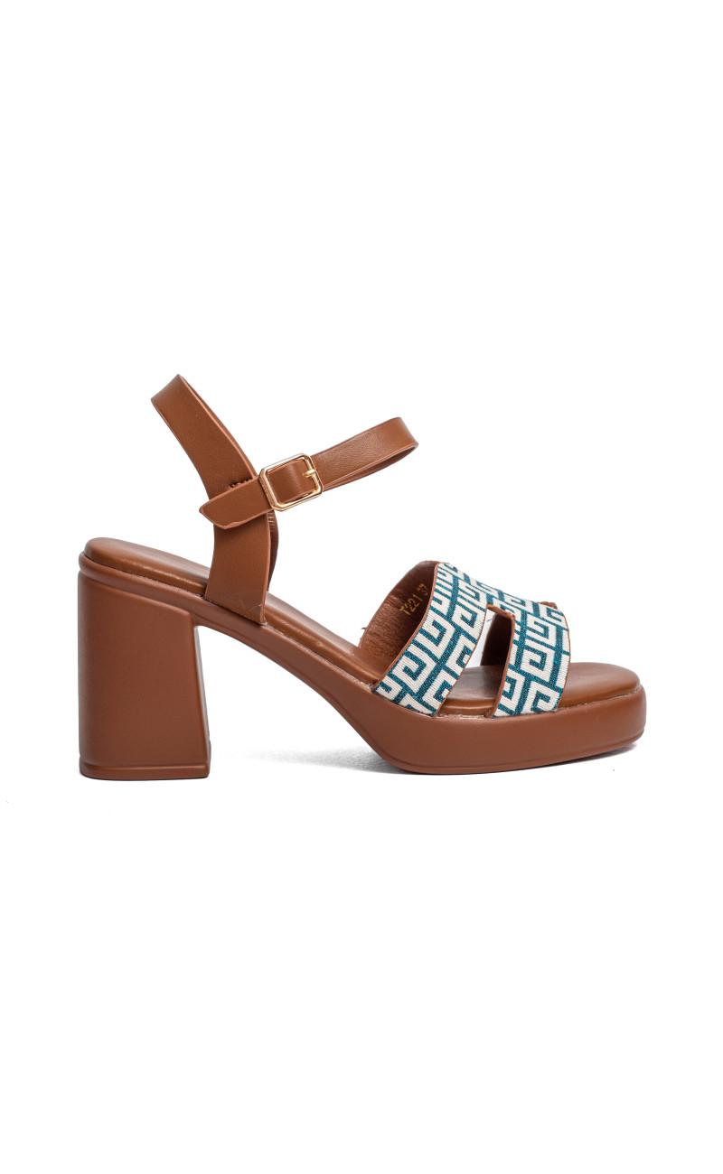 Πέδιλα Flatform με Ανοίγματα στο Πλάι & Μπαρέτα