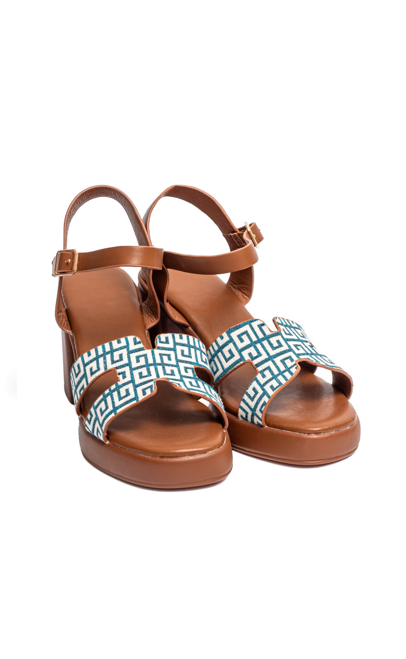 Πέδιλα Flatform με Ανοίγματα στο Πλάι & Μπαρέτα