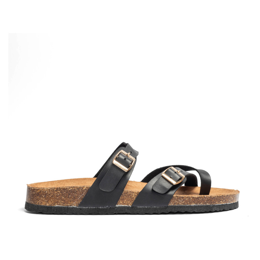 Σανδάλια Flatform με Λουράκια & Τόκες