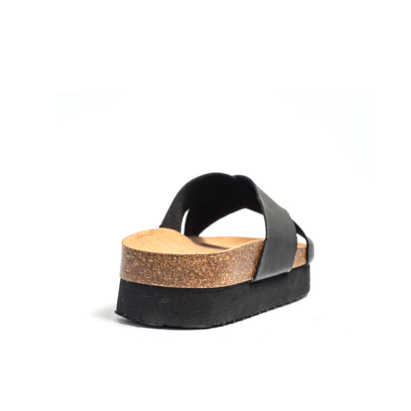Σανδάλια Flatform με Χιαστί Λουράκια