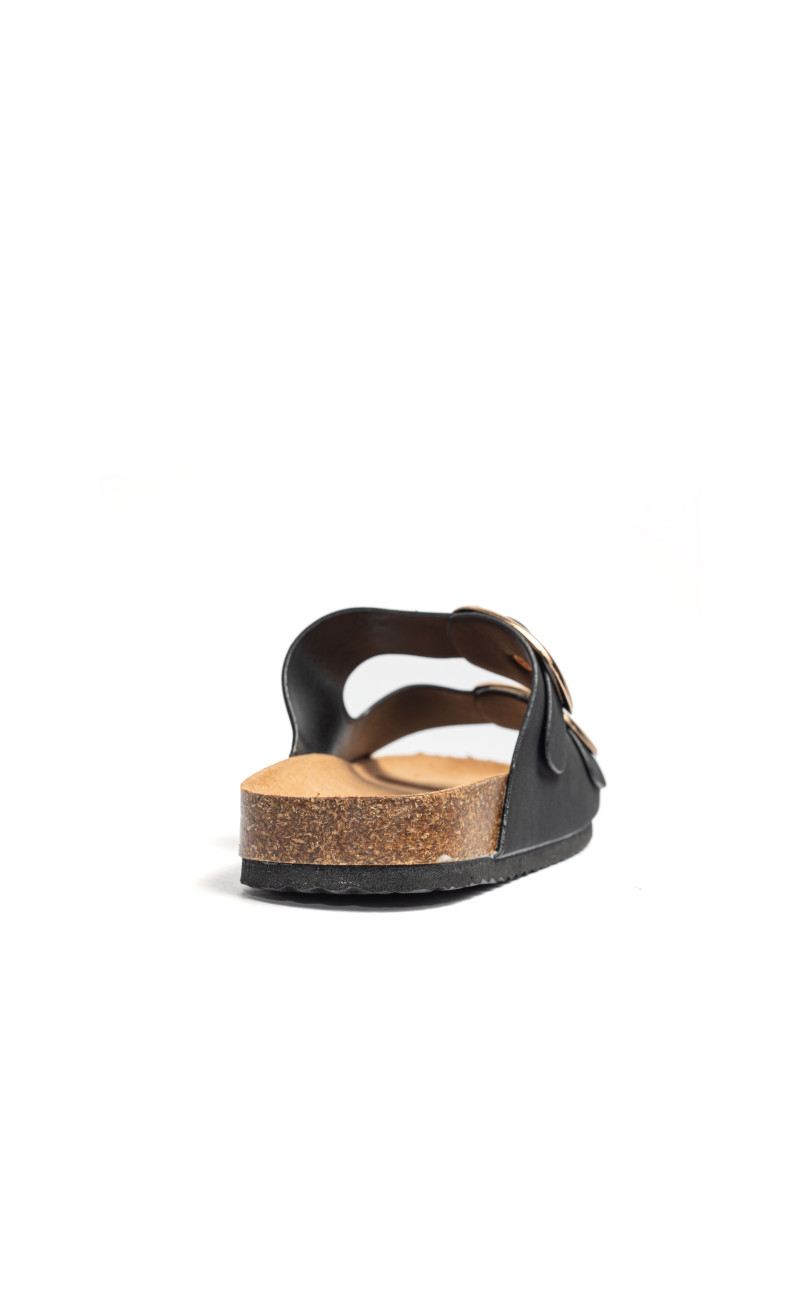 Σανδάλια Flatform με Διπλές Τόκες