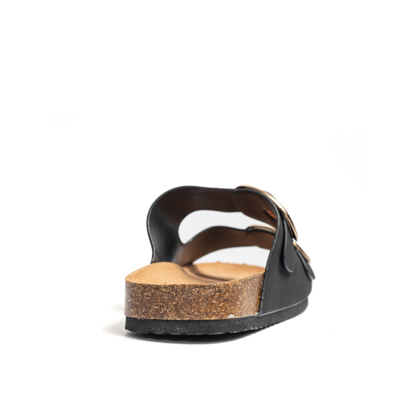 Σανδάλια Flatform με Διπλές Τόκες