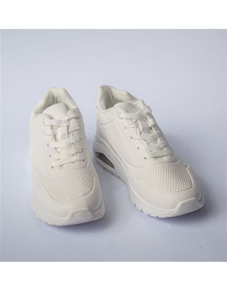 Γυναικεία Αθλητικά Παπούτσια Λευκά Με Αερόσολα